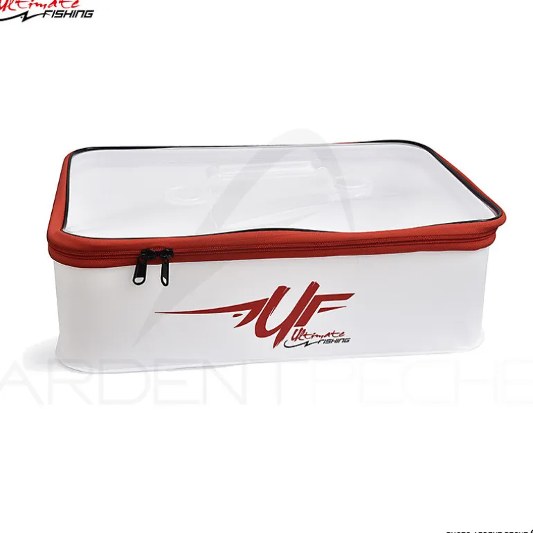Bakkan ULTIMATE FISHING Bag UF case Blanc 2023