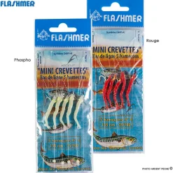 Bas de ligne Mini crevettes FLASHMER