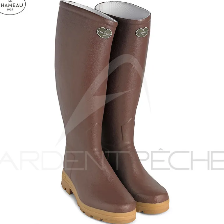 Bottes LE CHAMEAU Saint Hubert marron