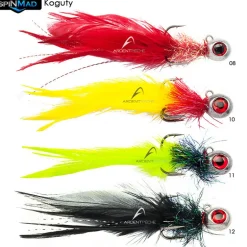 Bucktail jig SPINMAD Koguty 4g