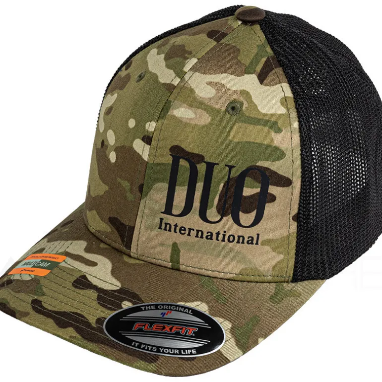 Casquette DUO Flexfit multicamo brown
