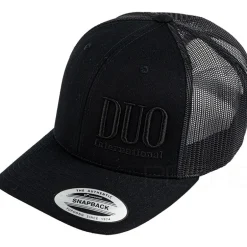 Casquette DUO Mesh snapback cap black