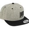 Casquette DUO Snapback heather grey/black