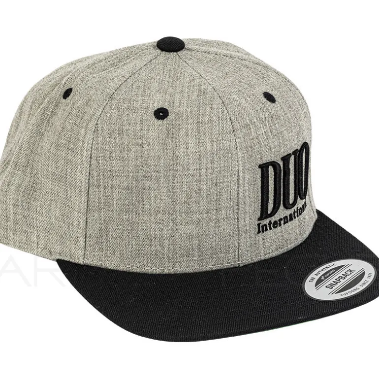 Casquette DUO Snapback heather grey/black