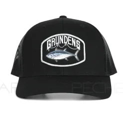 Casquette GRUNDENS Bluefin trucker Solid black