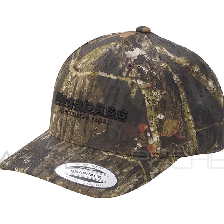 Casquette MEGABASS Classic camo mossy black