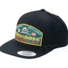 Casquette MEGABASS Psychic snapback Black/Green