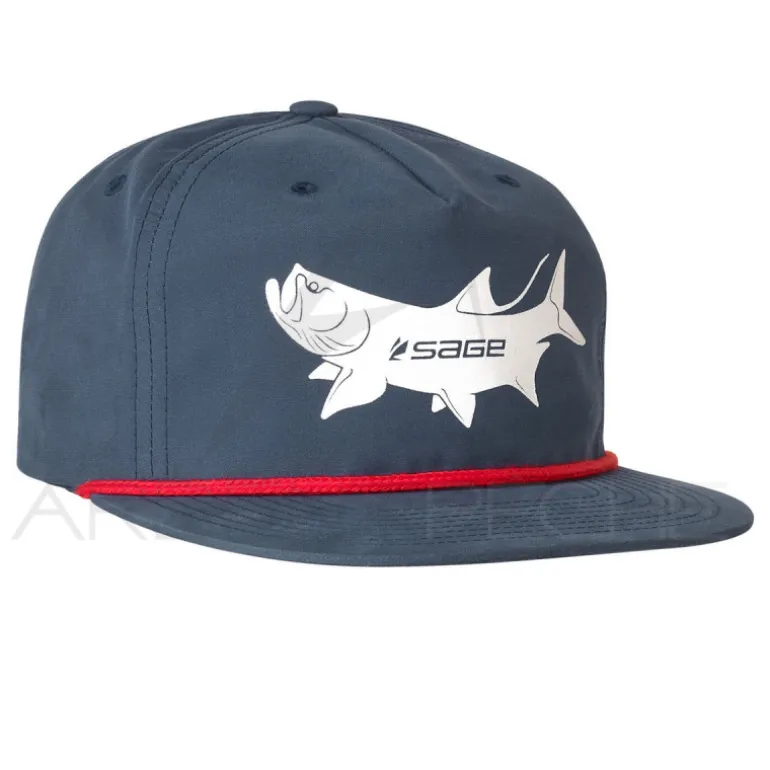 Casquette SAGE Capitain's hat heritage Tarpon/blue
