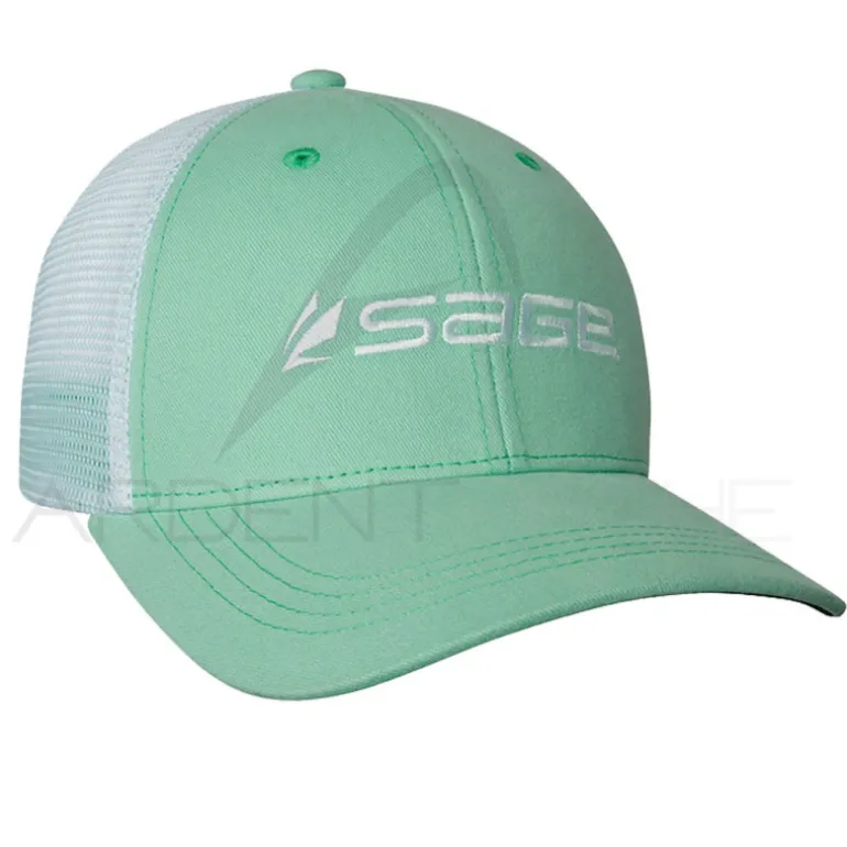 Casquette SAGE Mesh back teal