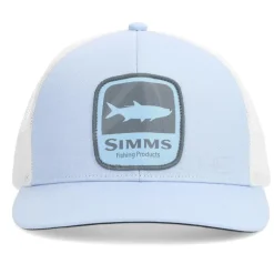 Casquette SIMMS Double Haul Icon Trucker Tarpon Steel Blue