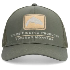 Casquette SIMMS Double Haul Icon Trucker Smokey Olive