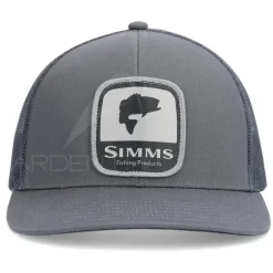 Casquette SIMMS Double Haul Icon Trucker Bass Gunmetal