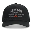 Casquette SIMMS Double Haul Trucker Black