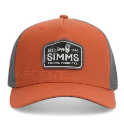 Casquette SIMMS Double Haul Trucker Orange
