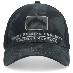 Casquette SIMMS Trout Icon Trucker Regiment Camo Carbon