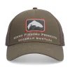 Casquette SIMMS Trout Icon Trucker Hickory