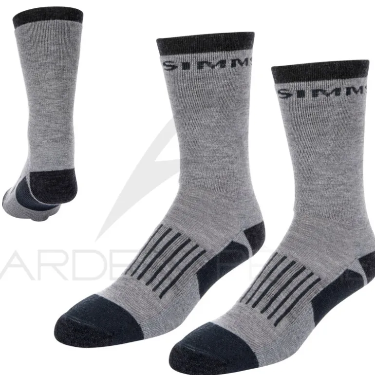 Chaussette SIMMS Merino Midweight Hiker Steel Grey