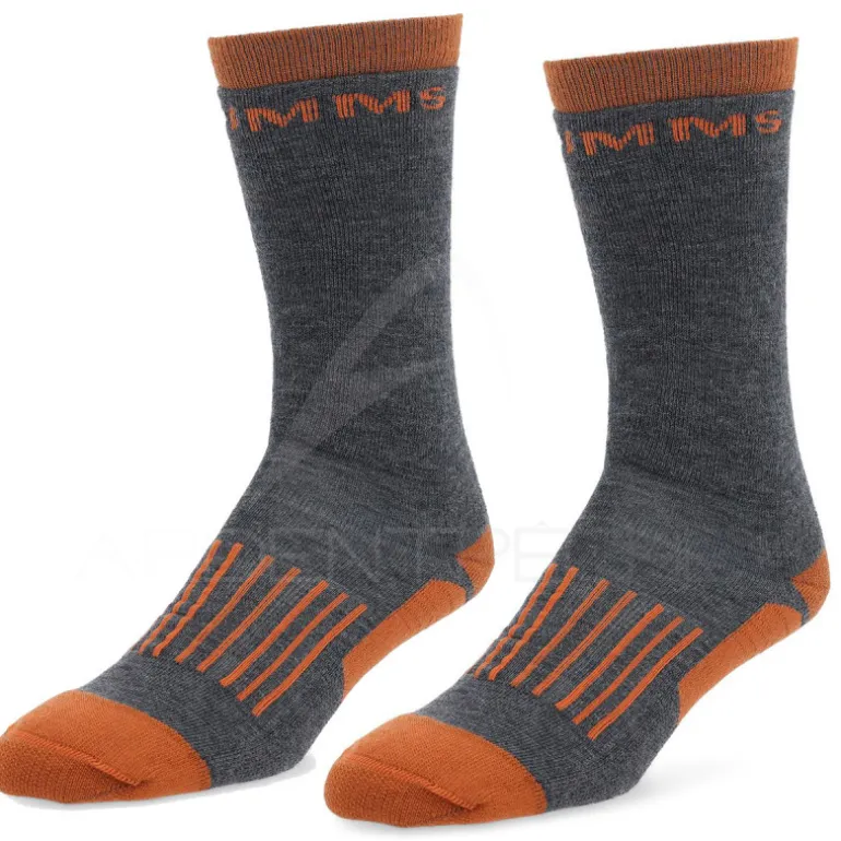 Chaussette SIMMS Merino Midweight Hiker Sock Flam