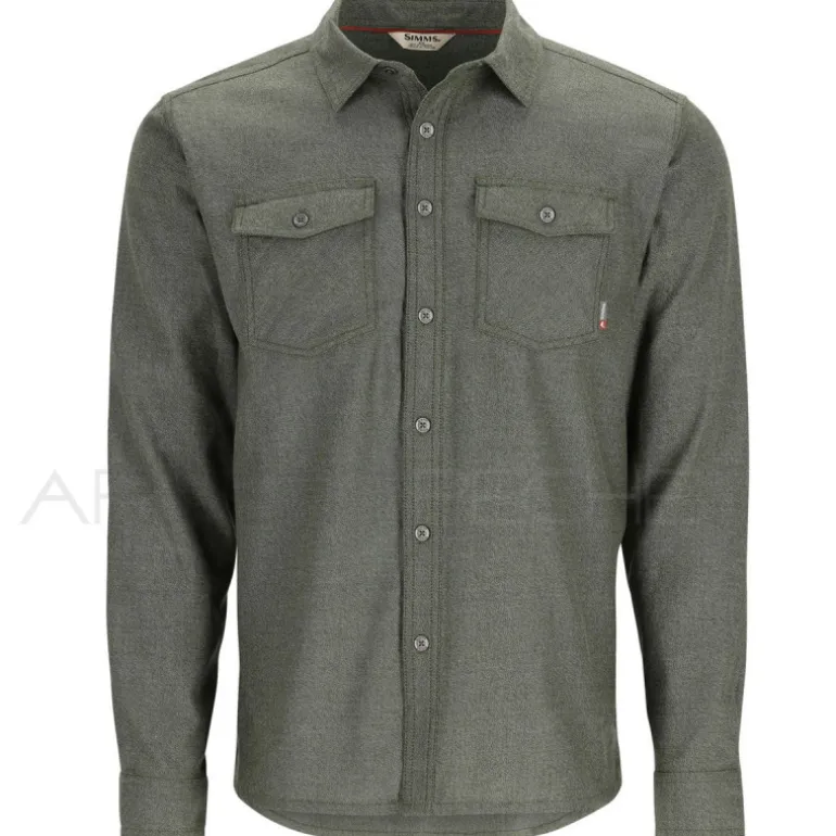 Chemise SIMMS Shoal Flannel Shirt Riffle Green