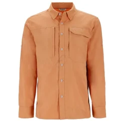 Chemises SIMMS Guide Shirt Orange Maple