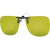 Clip lunettes COCOONS polarisants carré FLIP-UP jaune