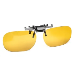Clip lunettes polarisants DEVAUX Vuxun 100 jaune