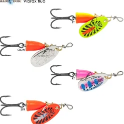 Cuiller BLUE FOX Vibrax fluorescente
