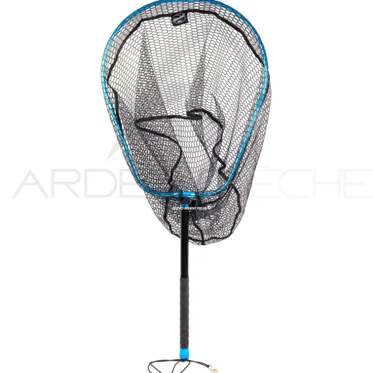 Epuisette Adams Built aluminium extendable tri fold flats boat net 22