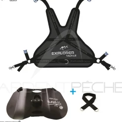 EXPLORER TACKLE Combo harnais dorsal et baudrier tuna XL