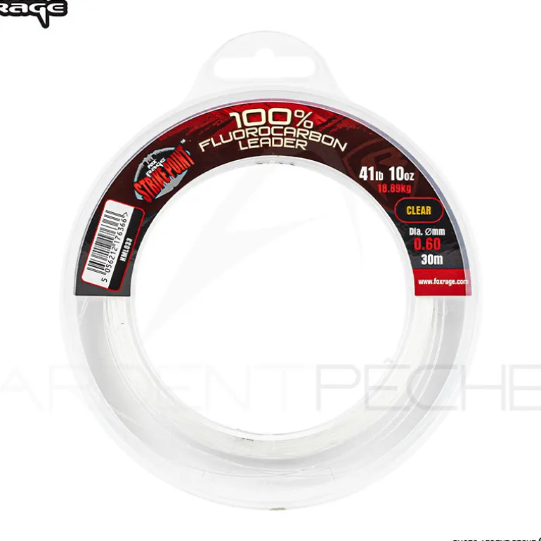 Fil fluorocarbone FOX RAGE Strike point fluoro leader 24