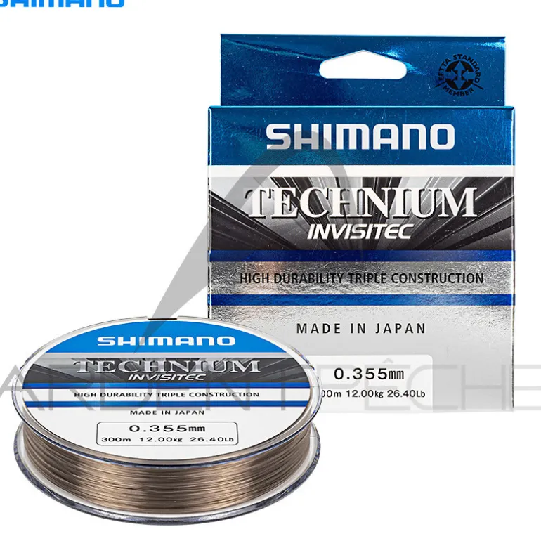 Fil nylon SHIMANO Technium invisitec 300m