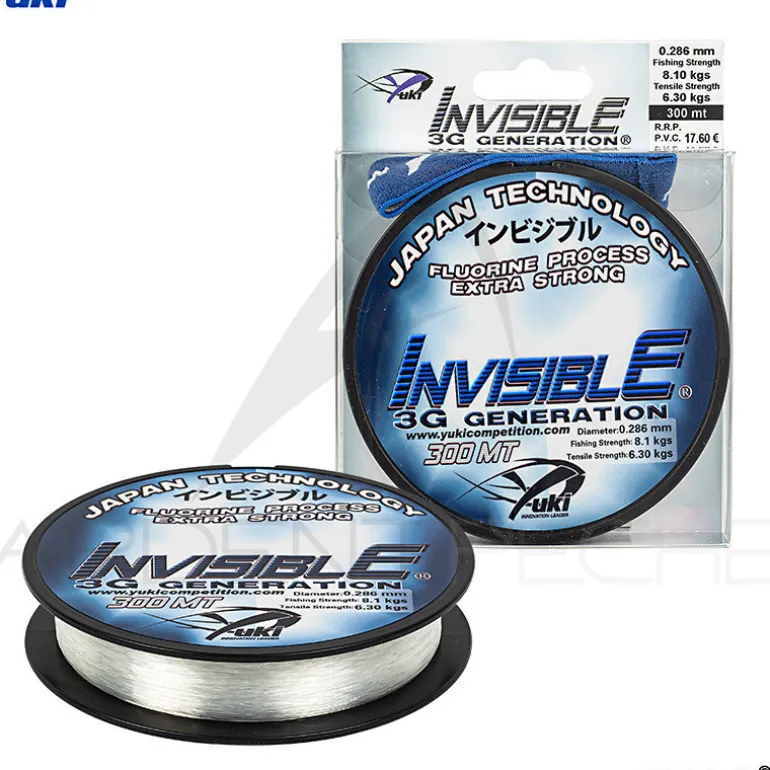 Fil nylon YUKI Invisible 3G generation 300m