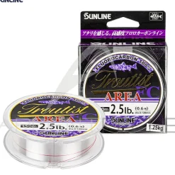 Fils fluorocarbone SUNLINE Troutist area FC 150m