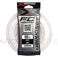 Fils fluorocarbone XBRAID FC Absorber 50m