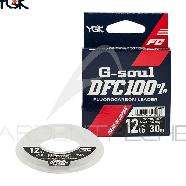 Fils fluorocarbone YGK G Soul DFC 30m