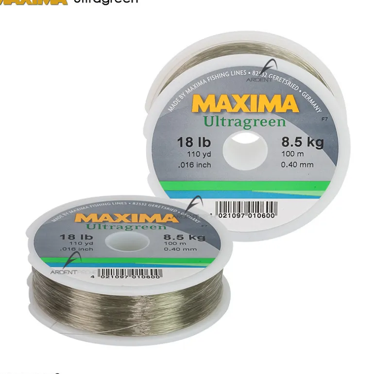 Fils nylon MAXIMA Ultragreen 100m