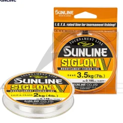 Fils nylon SUNLINE Siglon V Clear 100m