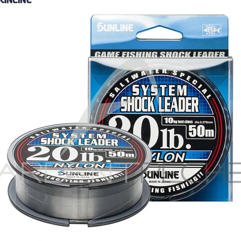 Fils nylon SUNLINE System shock leader 50m