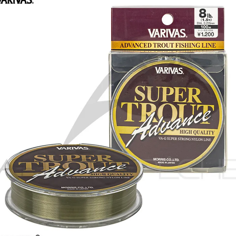 Fils nylon VARIVAS Super trout advance 150m