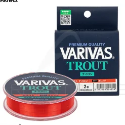 Fils nylon VARIVAS Trout nylon orange 100m