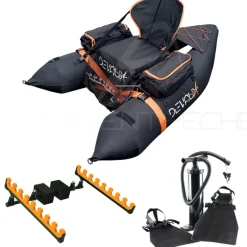 Float tube DEVAUX CAP-V2000 NOIR + KIT