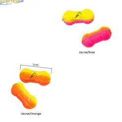 Flotteur toc FIQUET PECHE Ripstop bicolore