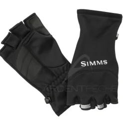 Gants SIMMS Freestone Half Finger Black