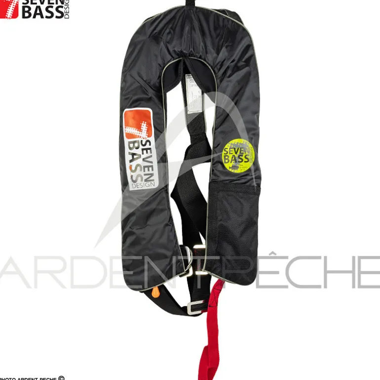 Gilet de sauvetage SEVEN BASS Legacy 150N Full black