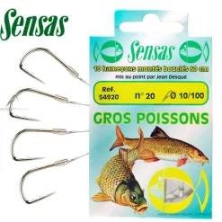 Hameçon coup SENSAS Montés Gros poissons