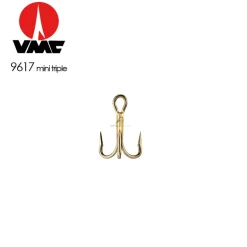 Hameçon mini triple VMC 9617 BZ