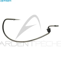 Hameçon texan GAMAKATSU Worm offset EWG with silicon stopper