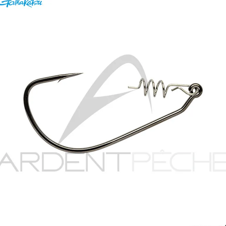 Hameçon texan GAMAKATSU Worm EWG superline spring lock