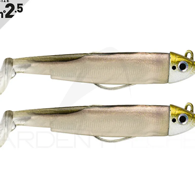 Leurre souple FIIISH Black minnow double combo 105