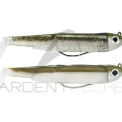 Leurre souple FIIISH Black minnow double combo 70